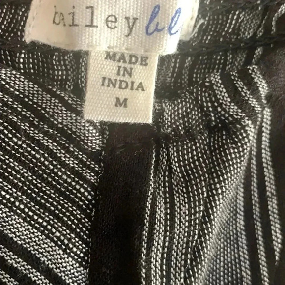 Bailey Black and Silver Cropped Jumpsuit - Picture 9 of 10